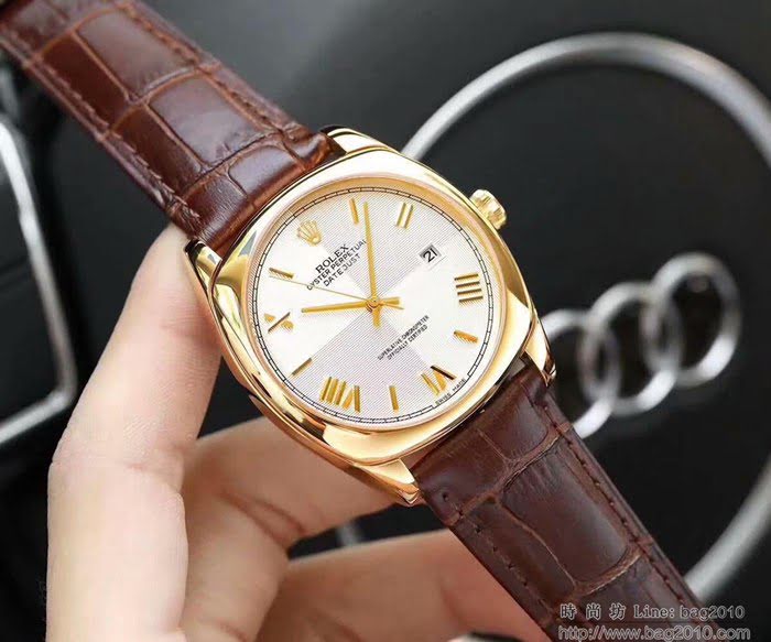 ROLEX勞力士 2019勞力士 切利尼系列 休閒男士正裝款 進口機芯 男士腕表  wssb3715